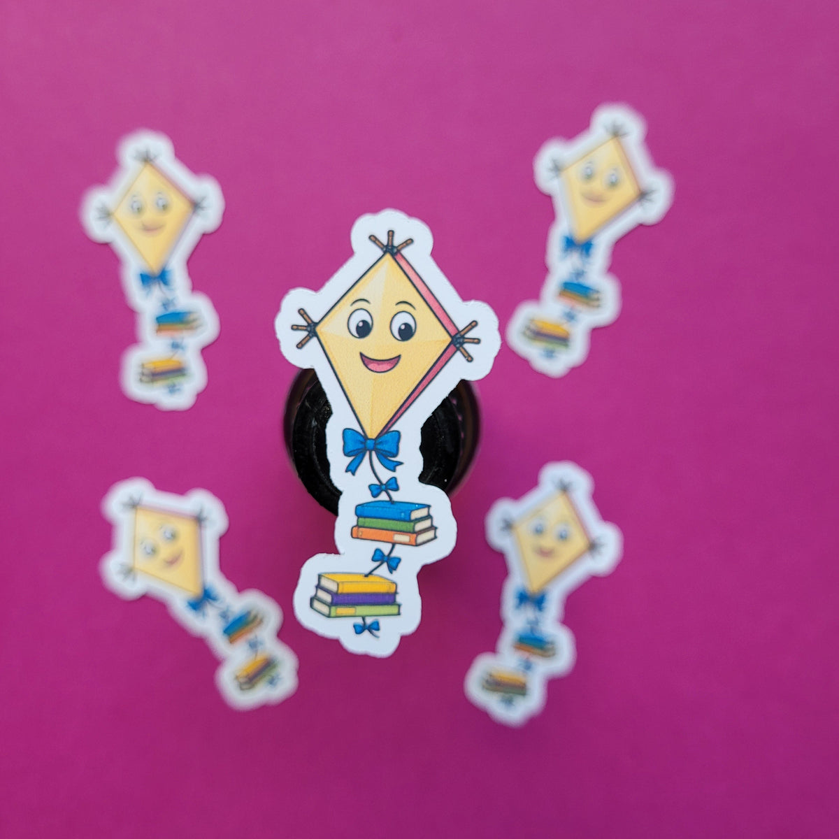 Sticker „Bücherdrachen"