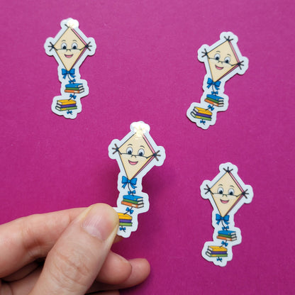 Sticker „Bücherdrachen"