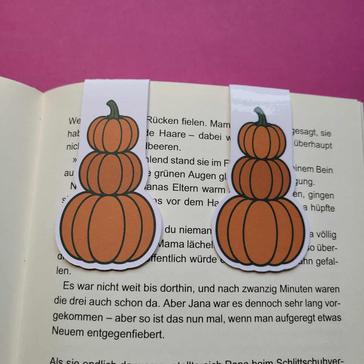 Magnet-lesezeichen Kürbisturm