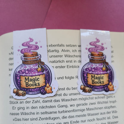 Magnet-Lesezeichen „Zaubertrank Magic Books“ 🧪📖✨