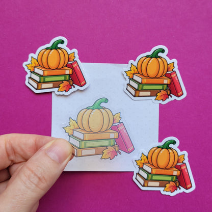Sticker „Herbstbücher"