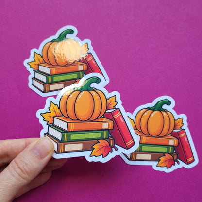 Sticker „Herbstbücher"