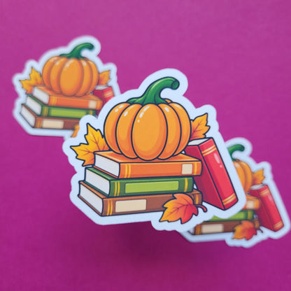 Sticker „Herbstbücher"