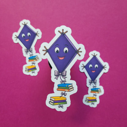 Sticker „Bücherdrachen"