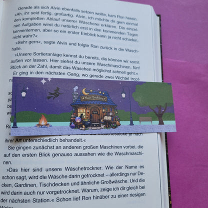 Standard-Lesezeichen „Magic Bookshop“ 📖✨🌙