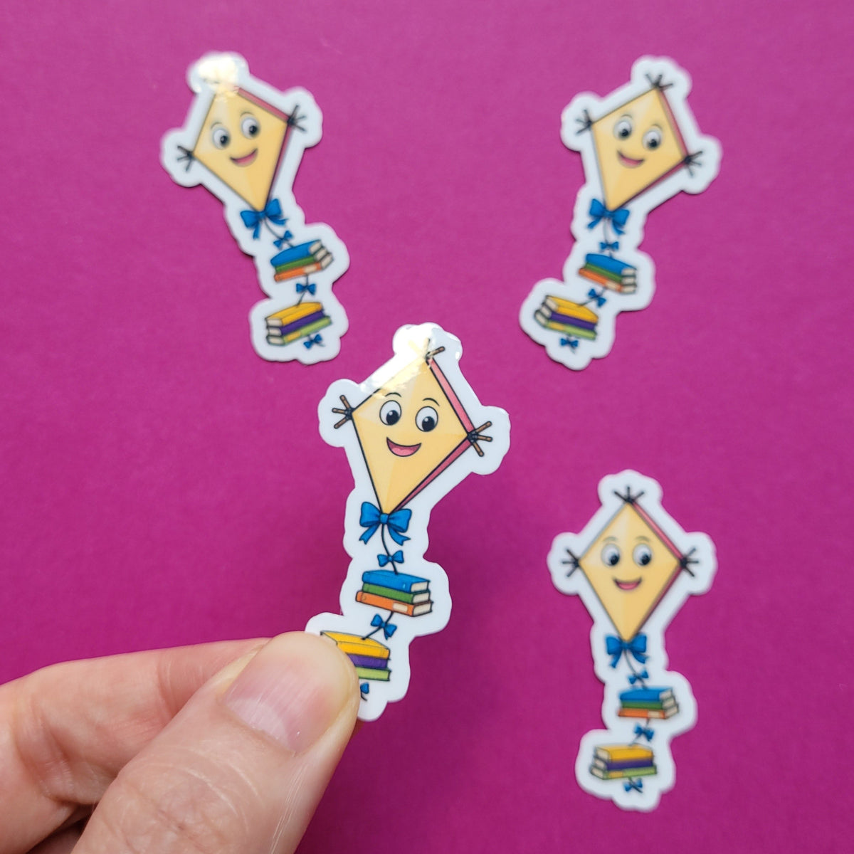 Sticker „Bücherdrachen"