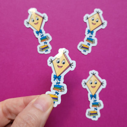 Sticker „Bücherdrachen"