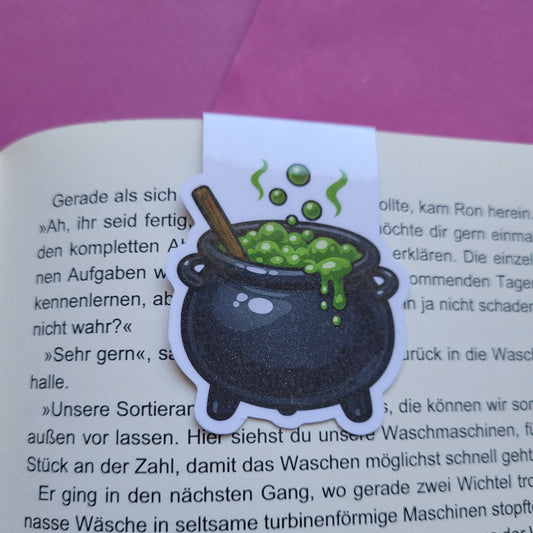 Magnet-Lesezeichen „Hexenkessel“ 🧪✨