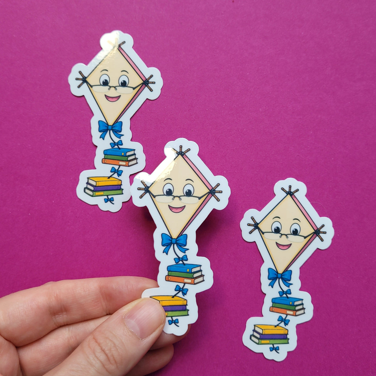 Sticker „Bücherdrachen"