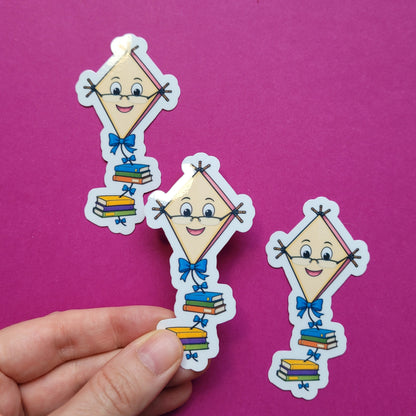 Sticker „Bücherdrachen"