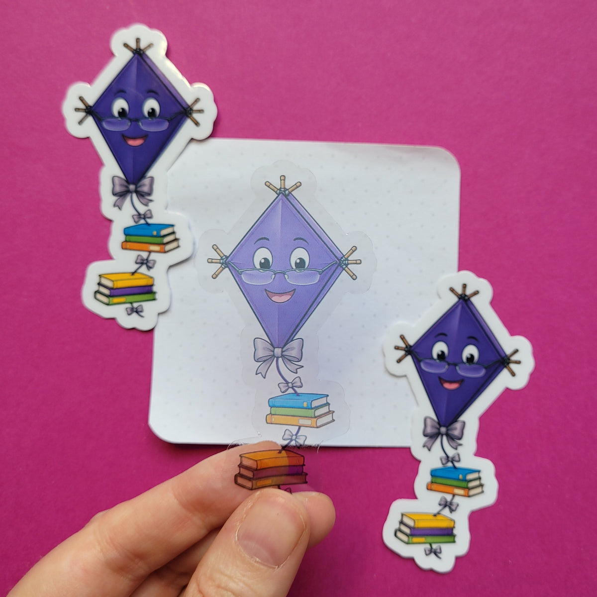 Sticker „Bücherdrachen"