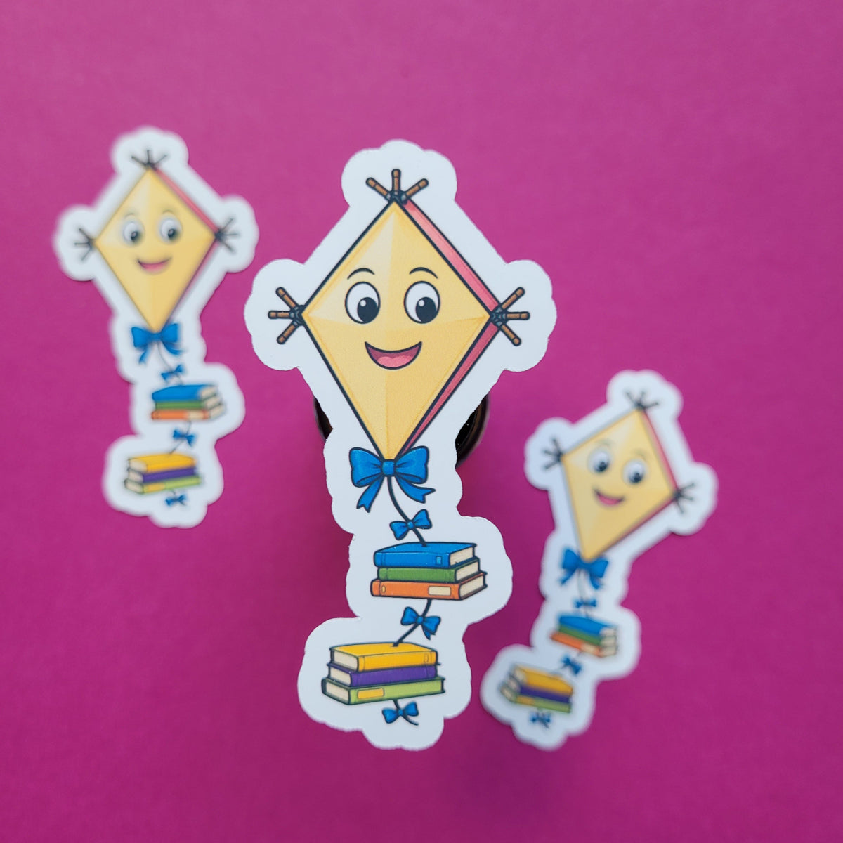 Sticker „Bücherdrachen"