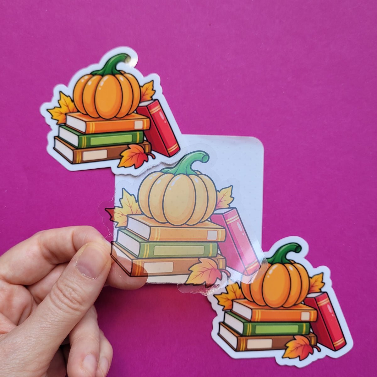 Sticker „Herbstbücher"