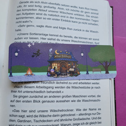 Standard-Lesezeichen „Magic Bookshop“ 📖✨🌙