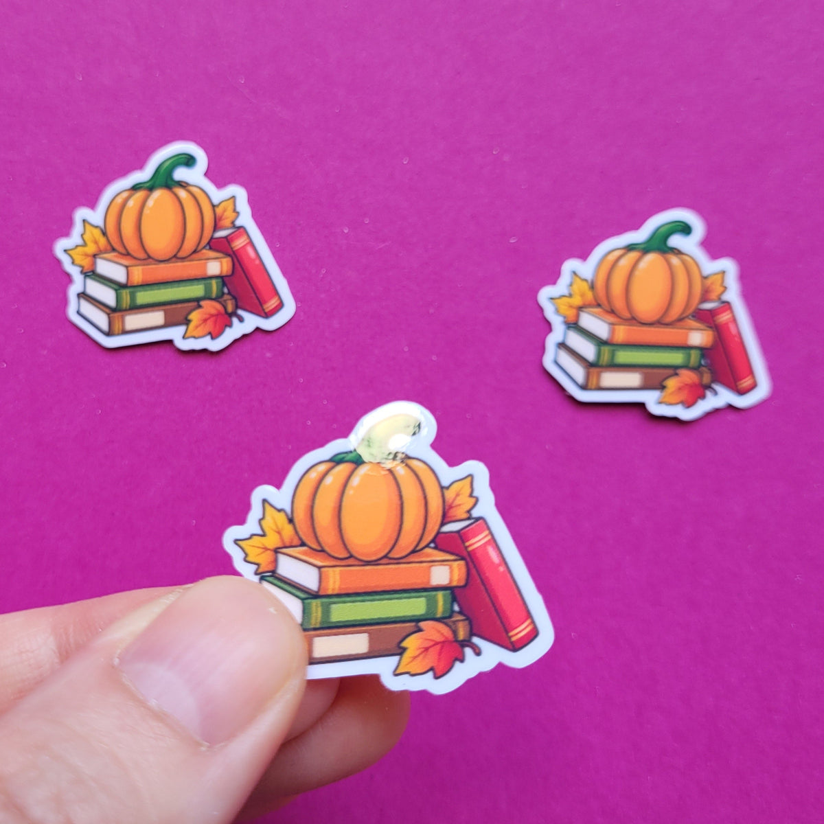 Sticker „Herbstbücher"