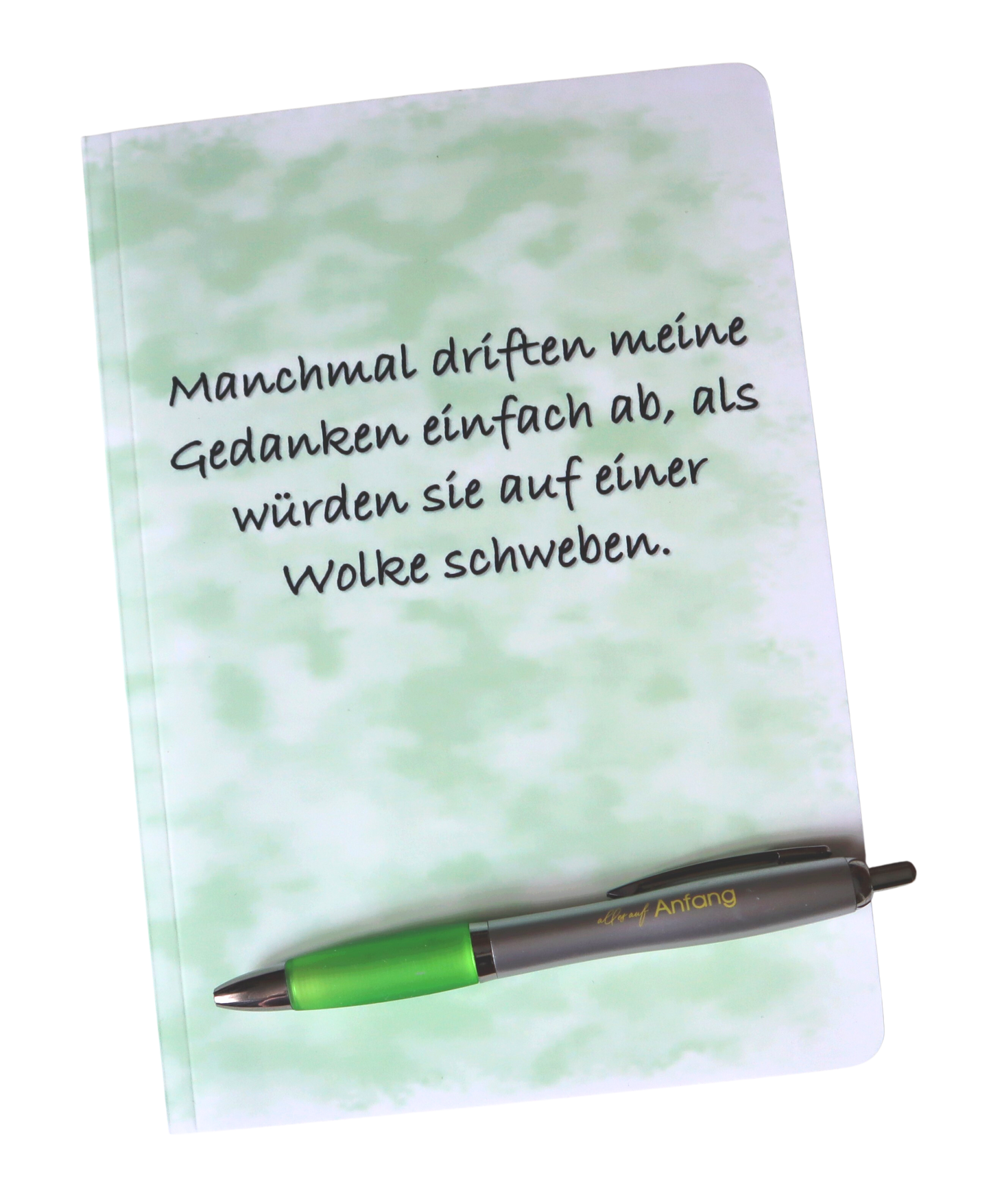Notizbuch A5 "Manchmal driften meine Gedanken ab"